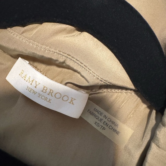 NWOT Ramy Brook Olive Green Smock Mini Royce Dress, Size XS - Picture 5 of 5